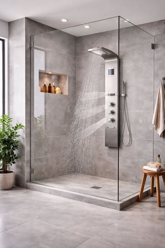Shower Stall Installation in Portland, ME